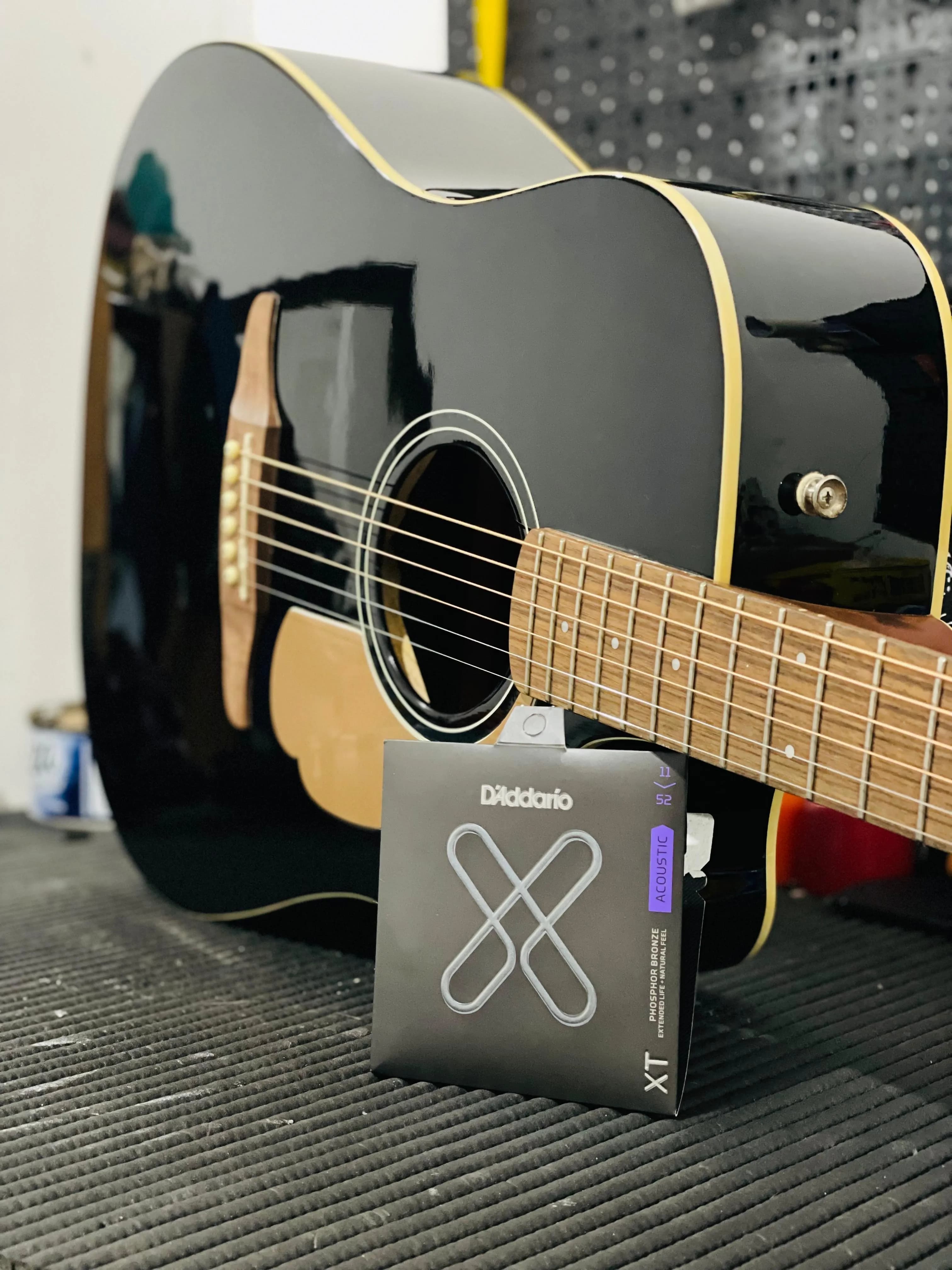 Instrumento na bancada de trabalho